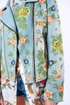 Lucinda Embroidered Denim Motorcycle Jacket