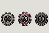 Casino-Style Gift Certificates – Poker Chip Edition