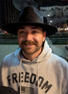 Arrowhead Flat Brim Cowboy Hat