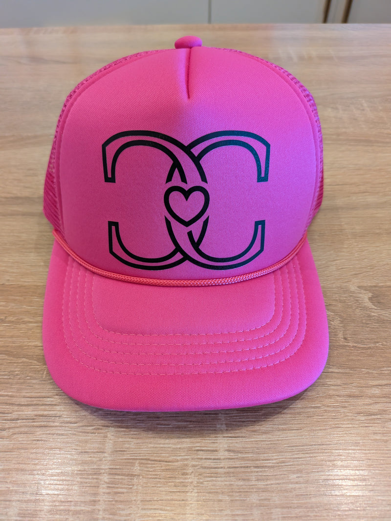 Chicky ❤️ Chicky Logo Trucker Hats