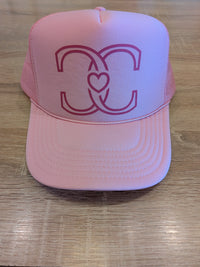Chicky ❤️ Chicky Logo Trucker Hats