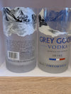 Grey Goose Vodka Upcycled Tumbler Glasses