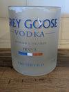 Grey Goose Vodka Upcycled Tumbler Glasses