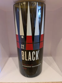 22 Black Cabernet bottle upcycled into a great Hi Ball Tumbler or Vase!