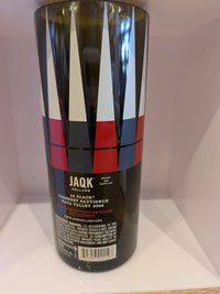 22 Black Cabernet bottle upcycled into a great Hi Ball Tumbler or Vase!