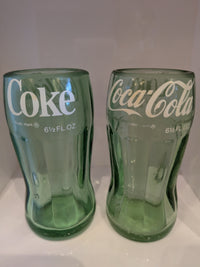 Vintage Coca Cola Upcycled Drinking Glasses - Sold Separately