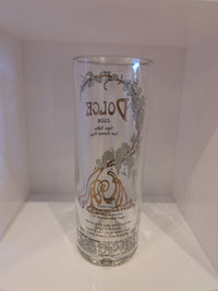 Dolce 2006 Dessert Wine Upcycled Hi Ball Tumbler or Vase