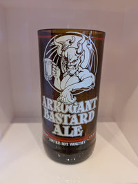 Arrogant Bastard Ale Upcycled Hi Ball Tumbler