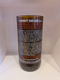 Arrogant Bastard Ale Upcycled Hi Ball Tumbler