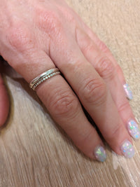 Sterling Silver Dot Ring – Minimal & Modern
