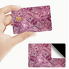 Sparkling PVC Credit Card Skins