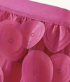 Retro 3D Circle Applique ALine Skirt