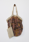 Reversible Recycled Coffee Bean Bag Slouchy Canvas Tote
