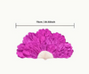 Festive Dance Bamboo Rib Fan Double-Sided Bright Color