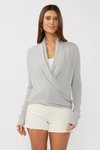 Waffle Knit Tie Front Cardigan