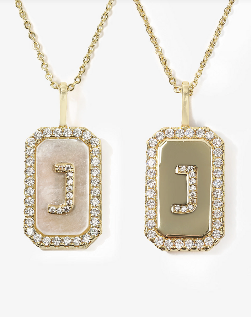 Love Letters Double Sided Necklace
