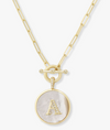 Love Letters Medallion Necklace