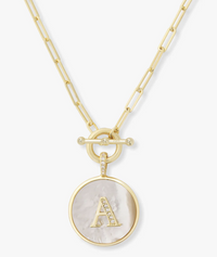Love Letters Medallion Necklace