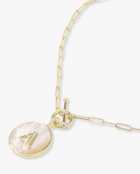 Love Letters Medallion Necklace