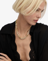 Frankie Pavé Chain Necklace 18"
