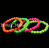 Dopamine Fluorescent Handmade Stackable Beaded Bracelets