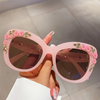 Flower Embellished Sunglasses