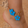 Hawaiian Bloom Anklet Gold