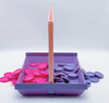 Connect Four Game with Pink & Purple Hearts
