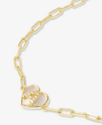 Love Letters Heart Bracelet