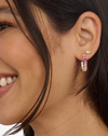Heiress Ombre Hoops .75