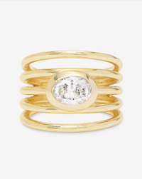 She's A Boss Stacked Ring