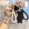 Crystal Teddy Bear Keychain