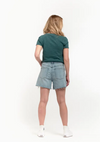 5" Mid-Rise Dad Short Denim