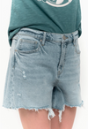 5" Mid-Rise Dad Short Denim