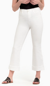 Luxe Demi Boot Jean with Cuff in White 26"