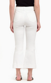 Luxe Demi Boot Jean with Cuff in White 26"