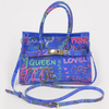Concert Series Graffiti Satchel Bag - See Through