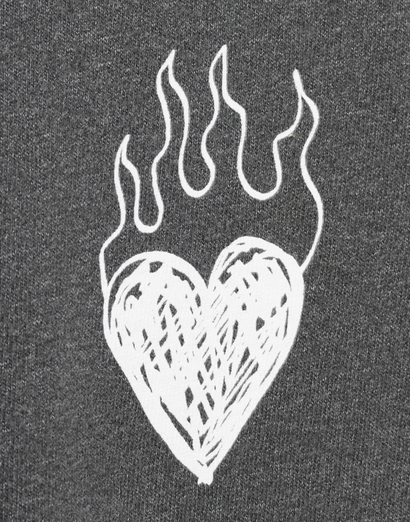 Feather Wash Burning Love Baby Tee