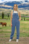 Chambray Slim Fit Overalls 34"