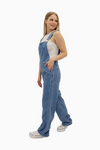 Chambray Slim Fit Overalls 34"