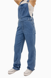 Chambray Slim Fit Overalls 34"