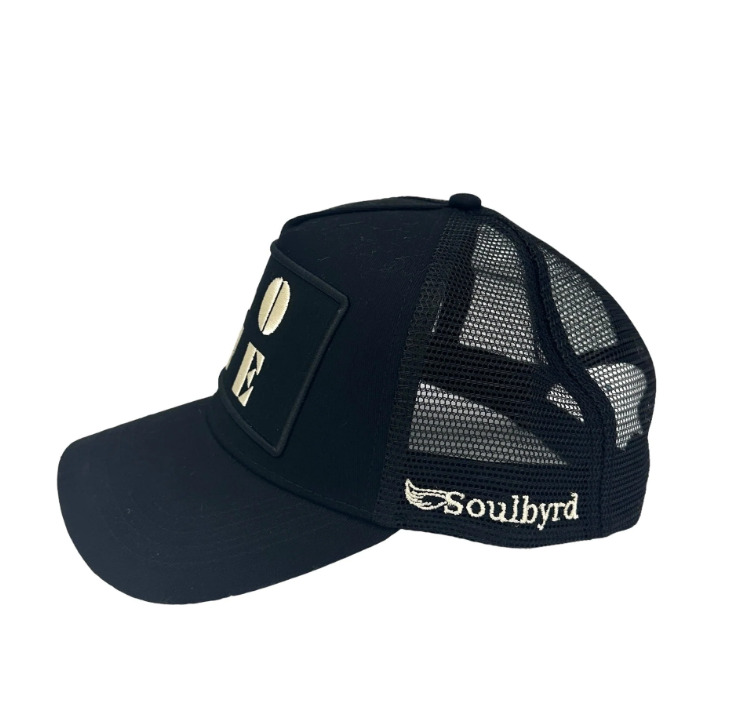 LOVE Trucker Hat 🏁🖤🏁