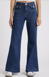 32" Belle Jean Double Front Pocket with Flare