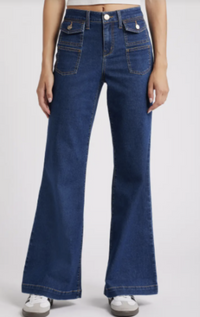 32" Belle Jean Double Front Pocket with Flare