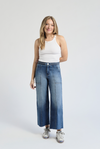 27" Wide Leg Braided Waistband