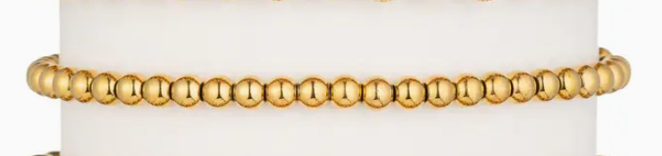 Sophia Piece Titanium Beaded Stretch Bracelet