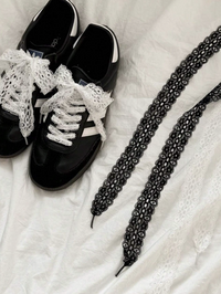 Lacey Shoelaces - See Through Lace