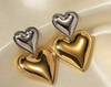 The Perfect Earring - Double Hearts