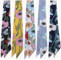 Thin Sliky Scarf - Asst Colors
