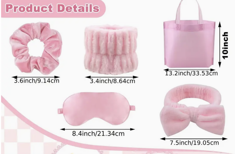 Spa Set - Perfect for a Sleepover Party - 6 Pc Set